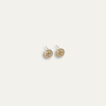 Emma earrings with gold hoop earring set and small dangle earrings, a timeless and chic accessory.