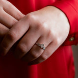 London ring with adjustable rings jewelry and dainty diamond ring, a timeless and chic accessory.