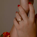 Loon Concept Dainty Zirconia Ring Bundle - Minimalist Collection with Delicate Design