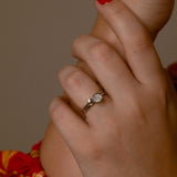 Loon Concept Dainty Zirconia Ring Bundle - Minimalist Collection with Delicate Design