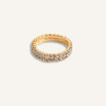 14K gold ring with zircon stone under $100