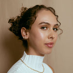 Paperclip Chain Necklace gold plated – Minimalist Everyday Jewelry | Classic Layering Chain by Loon Concept