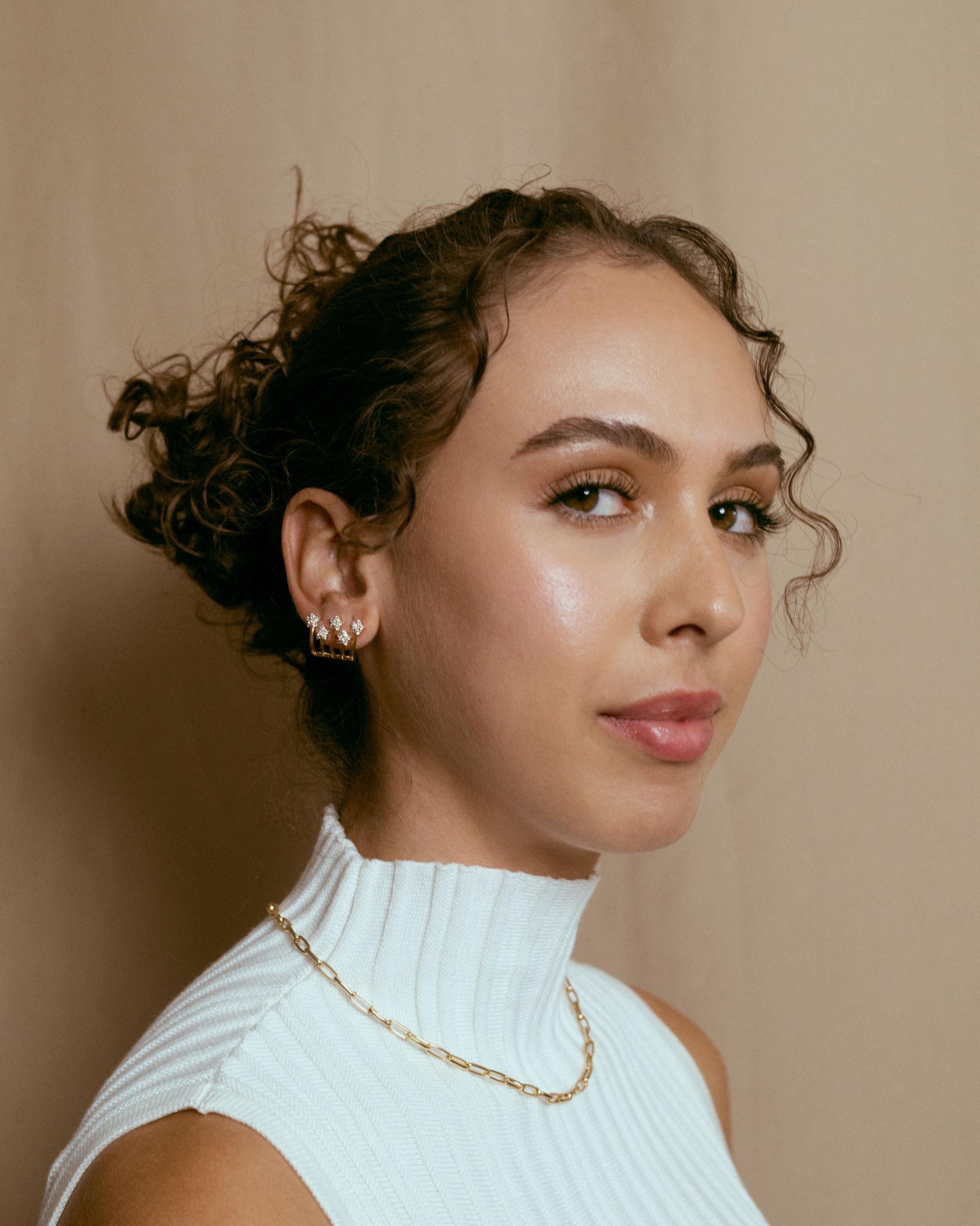 Paperclip Chain Necklace gold plated – Minimalist Everyday Jewelry | Classic Layering Chain by Loon Concept