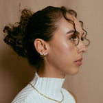 Paperclip Chain Necklace gold plated – Minimalist Everyday Jewelry | Classic Layering Chain by Loon Concept