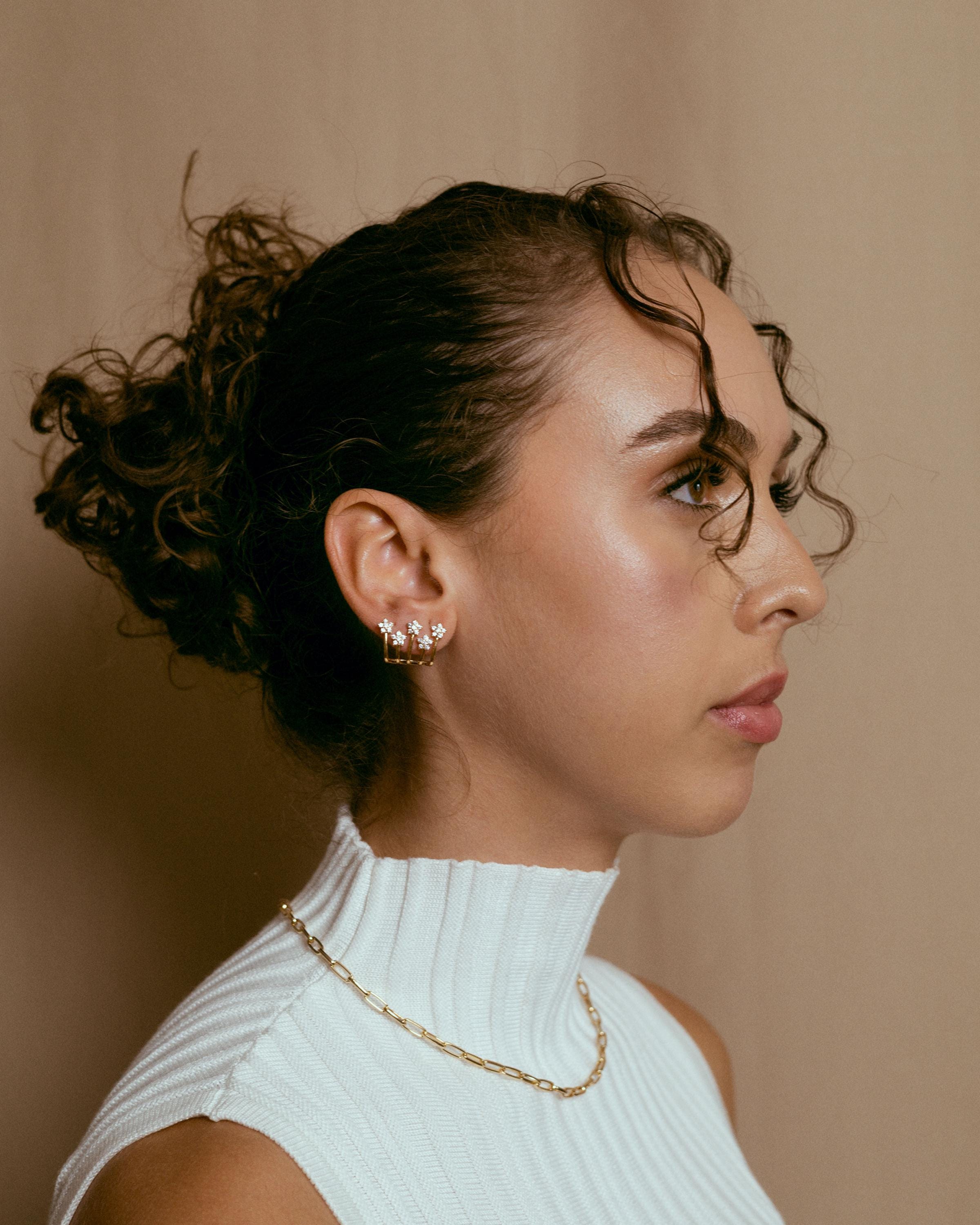 Paperclip Chain Necklace gold plated – Minimalist Everyday Jewelry | Classic Layering Chain by Loon Concept