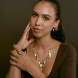 Double Hoop Earrings gold plated – Classic Chunky Hoops | Modern Everyday Jewelry by Loon Concept