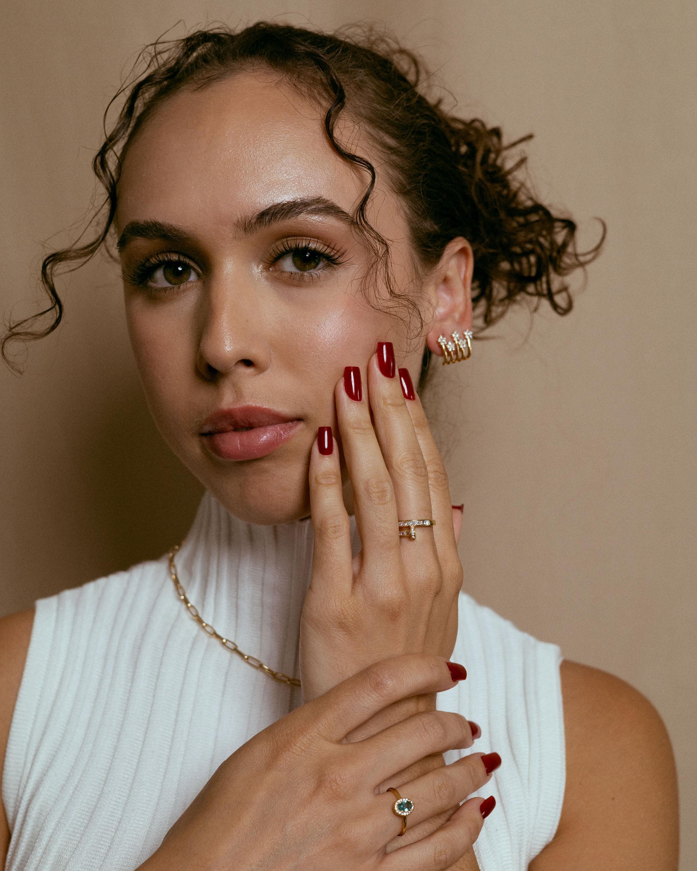 Paperclip Chain Necklace gold plated – Minimalist Everyday Jewelry | Classic Layering Chain by Loon Concept