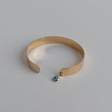 Gold-dipped evil eye bracelet with a protective design, crafted for everyday wear.