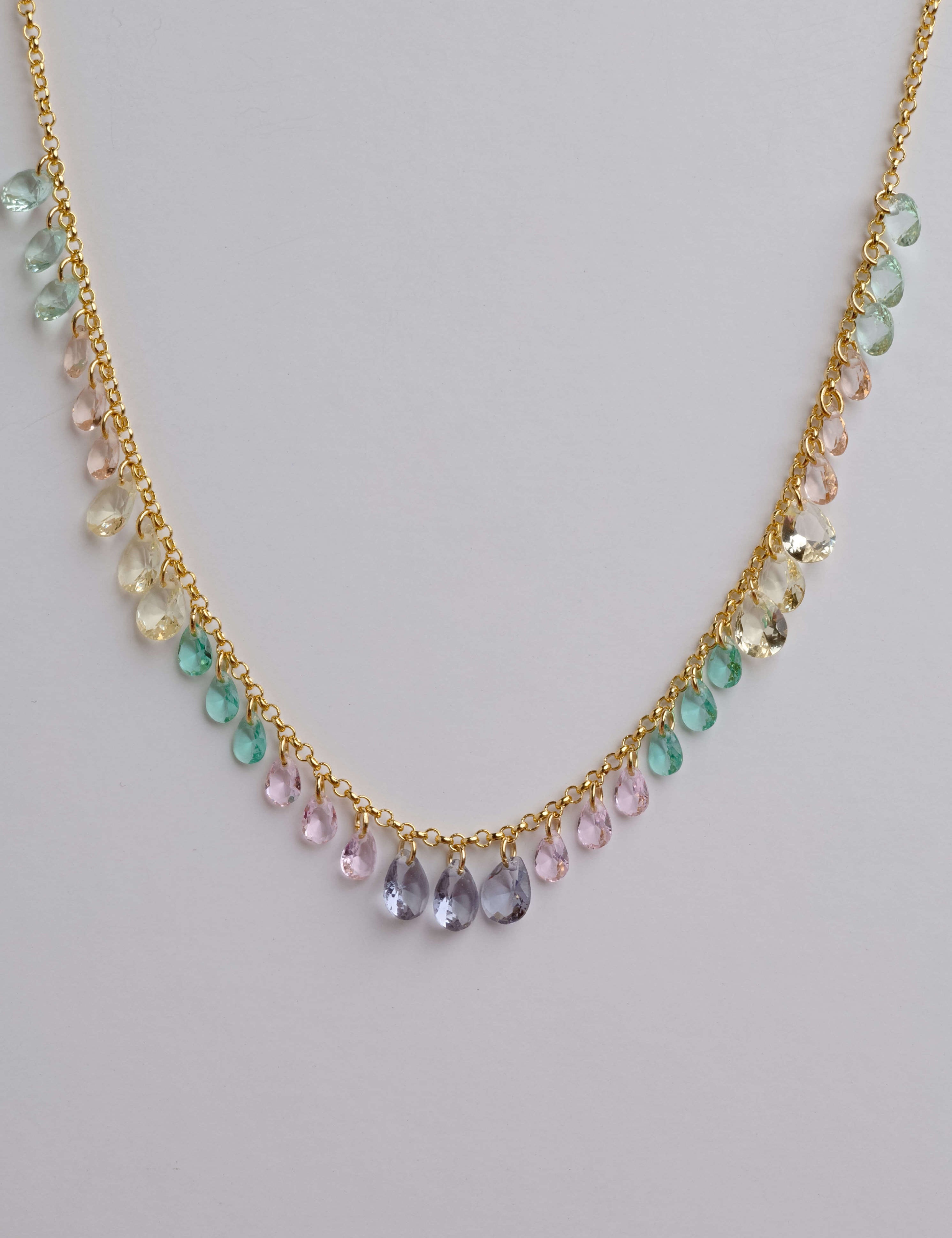 Camburi necklace with silver pendants for chains and dainty gold jewelry, a timeless and chic accessory.