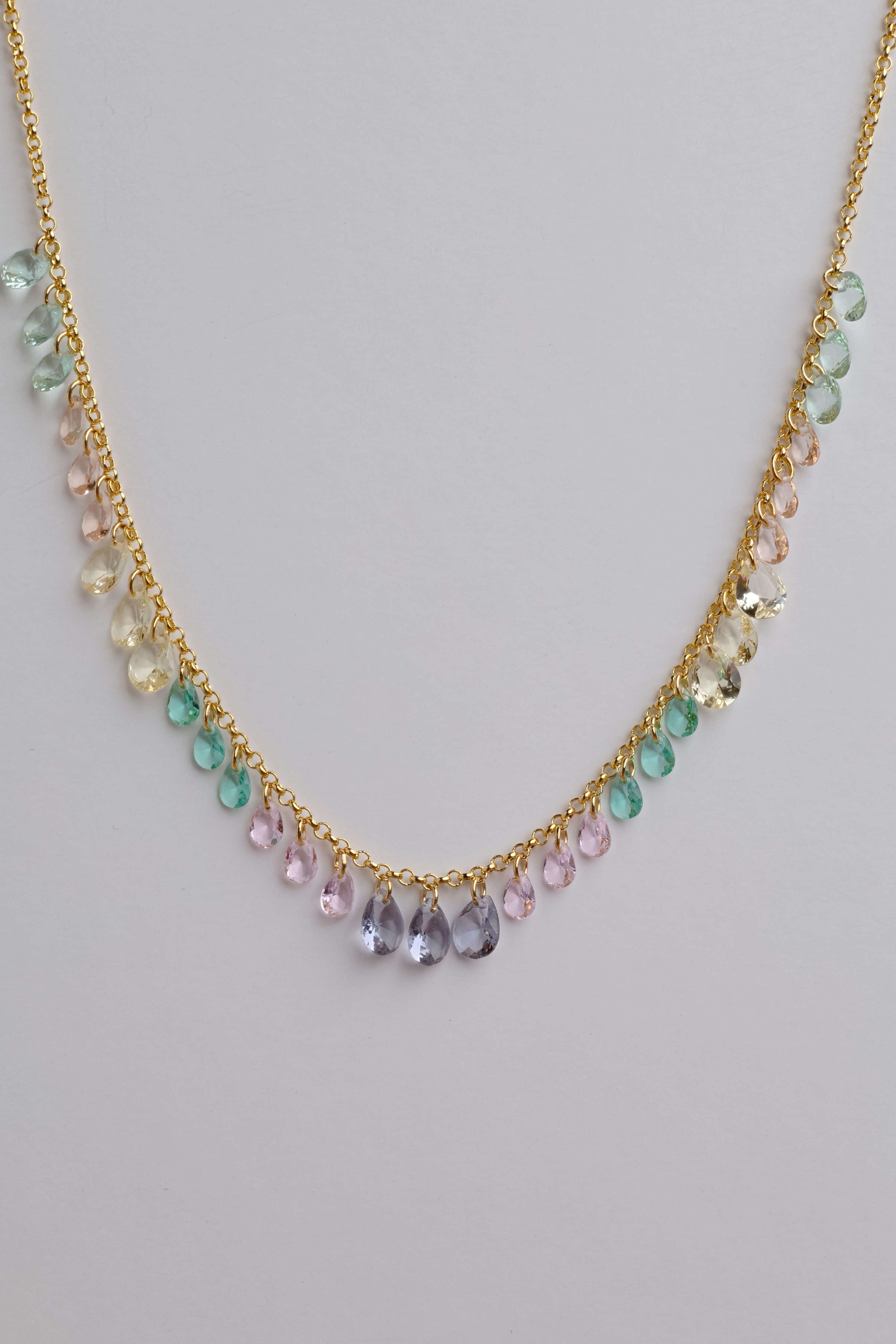 Camburi necklace with silver pendants for chains and dainty gold jewelry, a timeless and chic accessory.